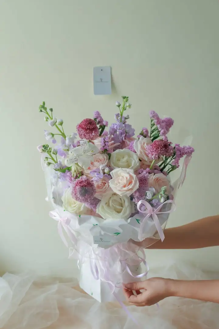 Dreamy Purple Lavender Bouquet