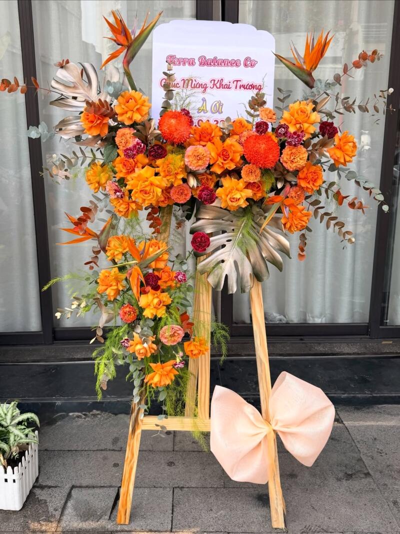 Kệ Hoa Khai Trương Cam Thiên Điểu