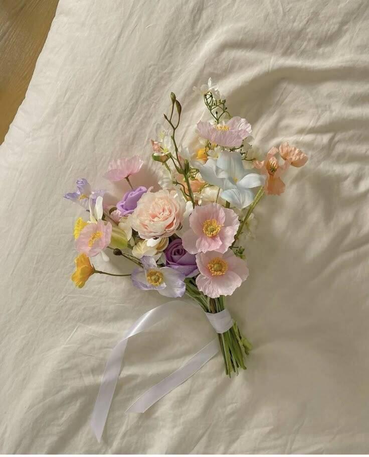 Bó Cưới Pastel Mộng Mơ
