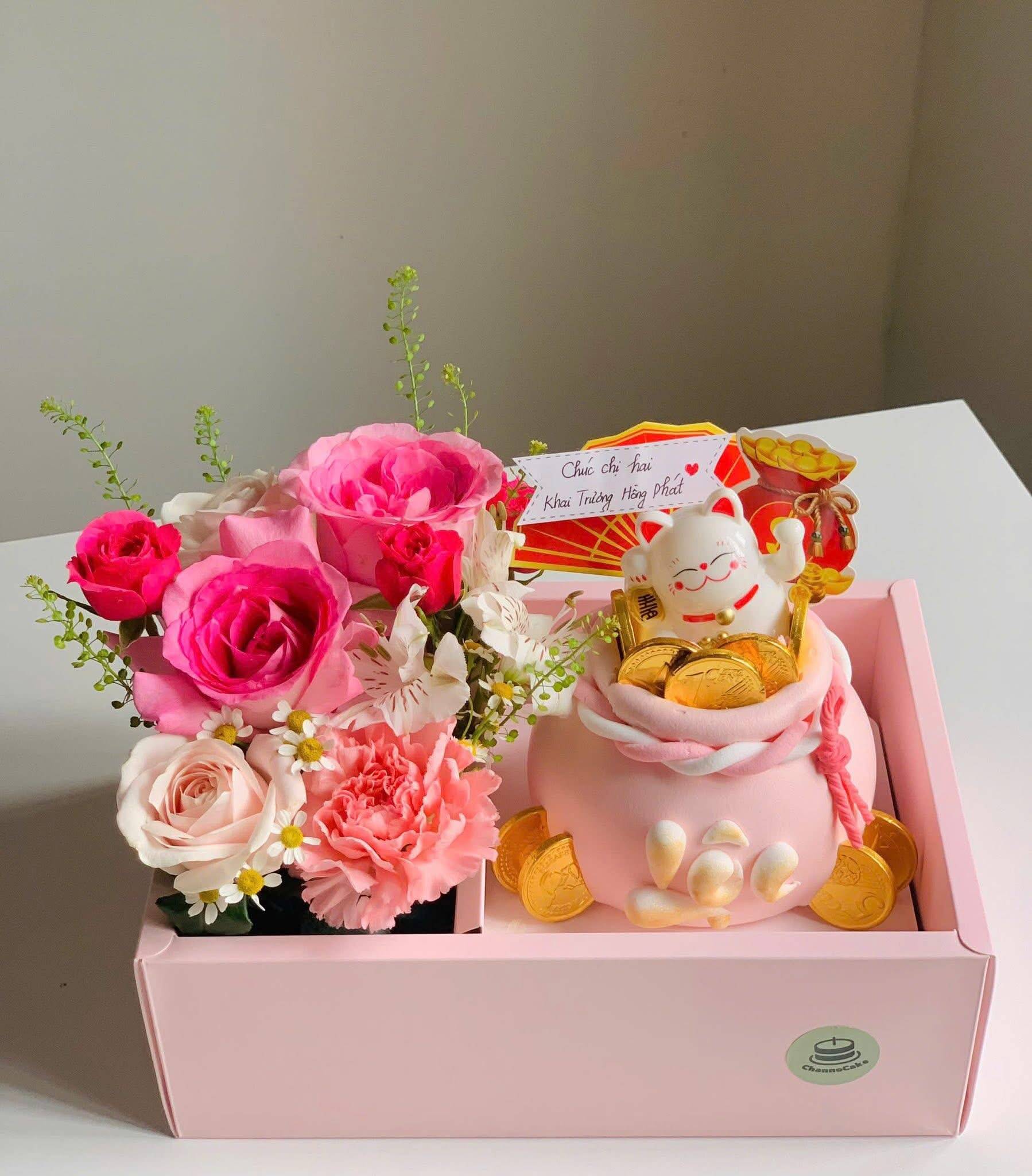 Set Quà Mèo Thần Tài Khai Trương