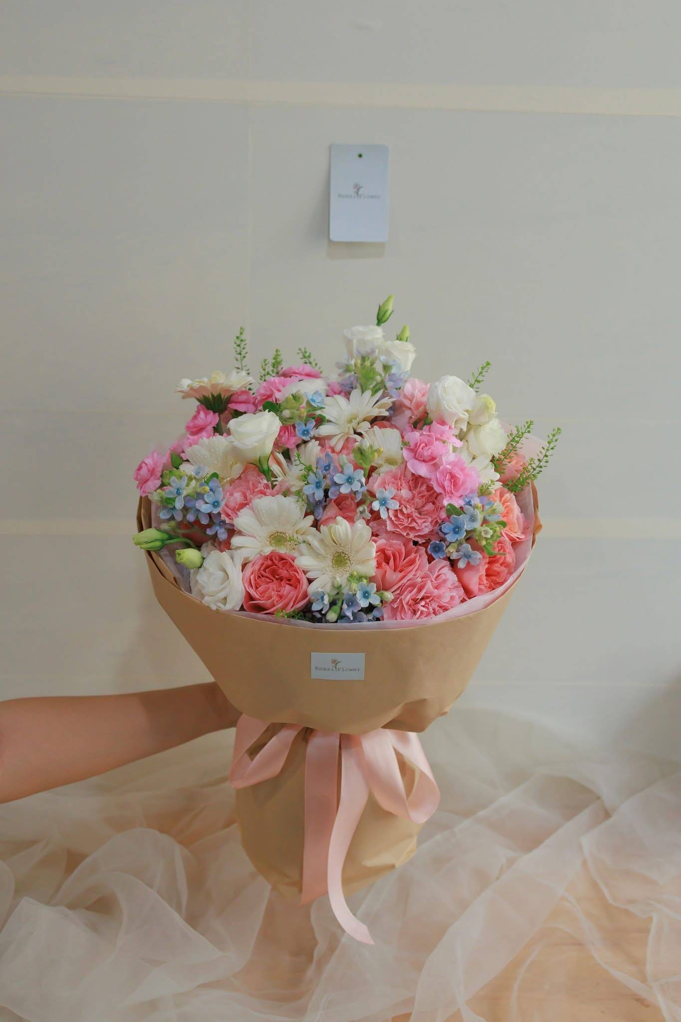 Bó Hoa Pastel Lưu Ly Ngày Mới