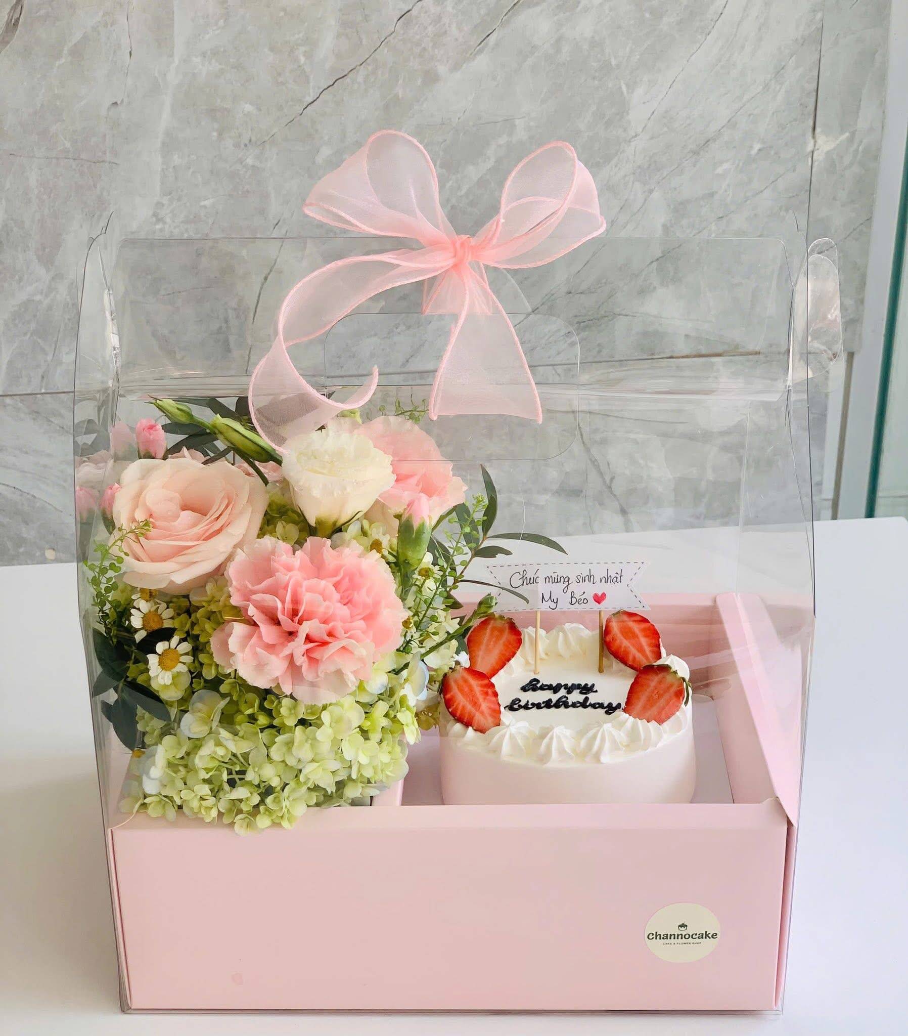 Set Quà Hoa Bánh Dâu Sinh Nhật
