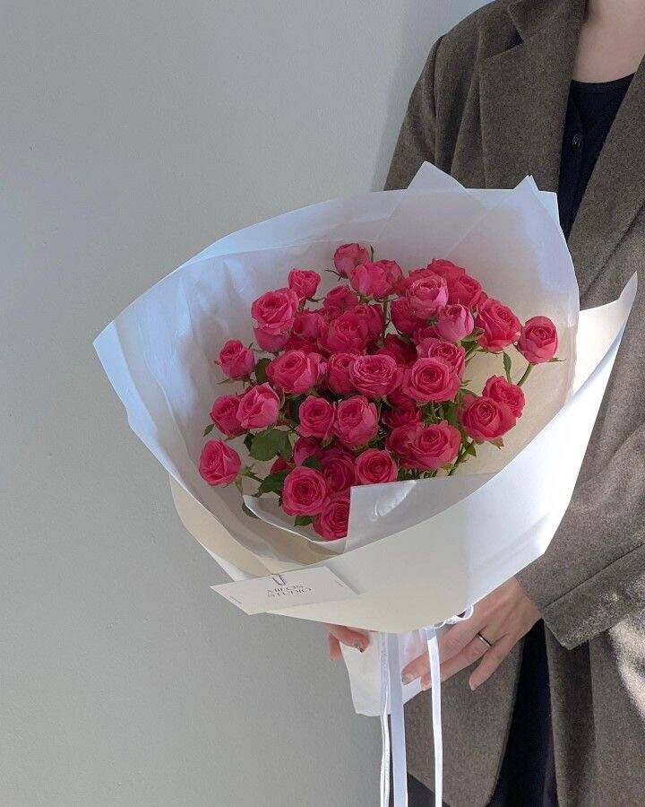 Bó Hồng Spray Sen Rực