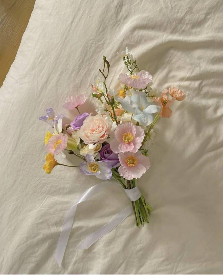 Bó Cưới Pastel Mộng Mơ