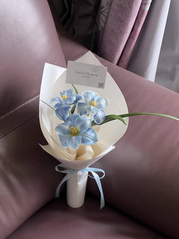 Bó Mini Tulip Xanh Ngọc