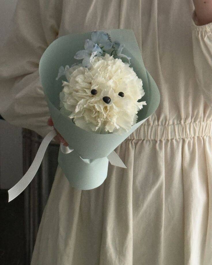 Bó Cún Bông Cẩm Chướng